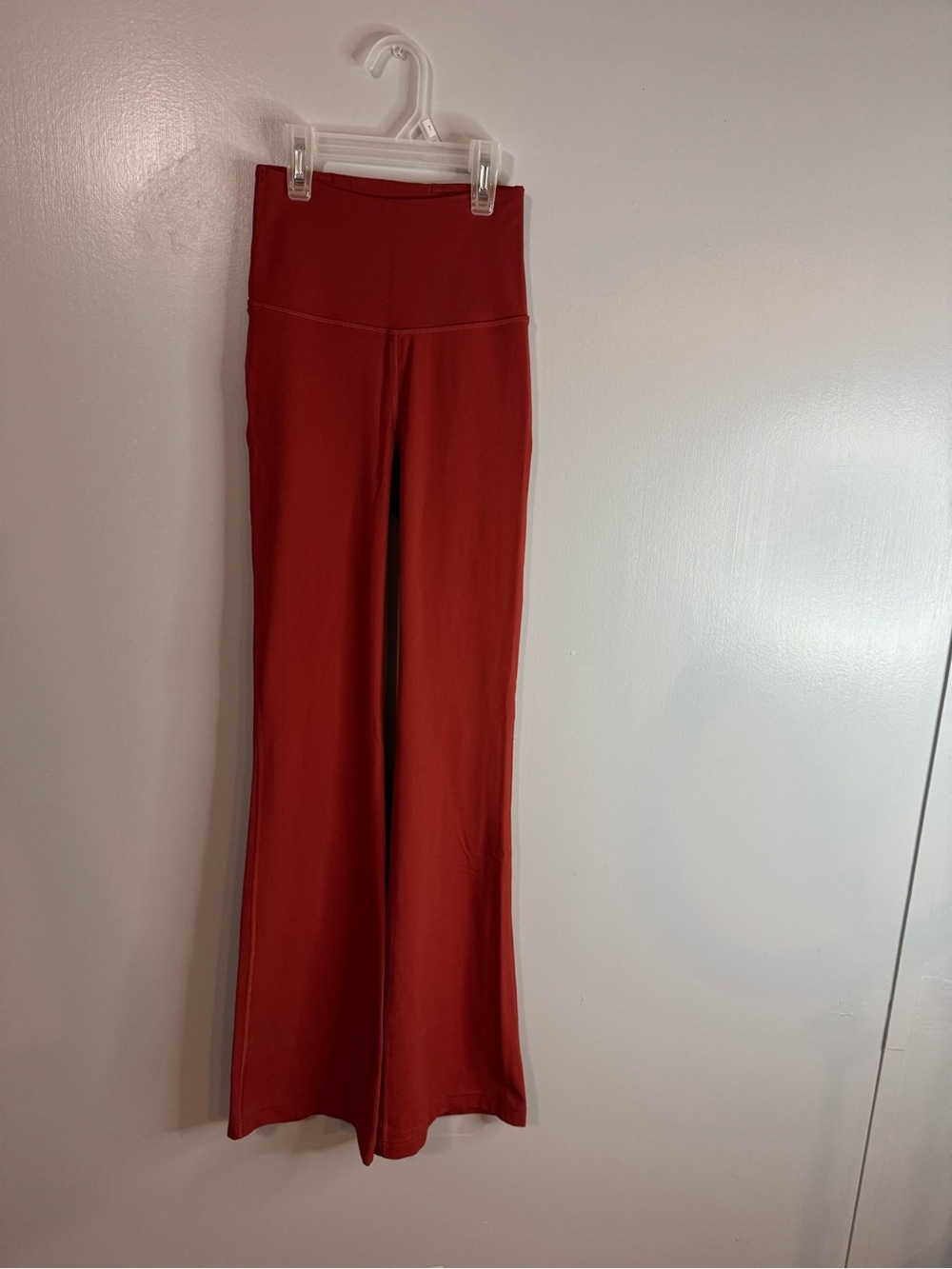 Lululemon Align High Waist Flare-Leg Leggings in Brick Rusty Red Size 0